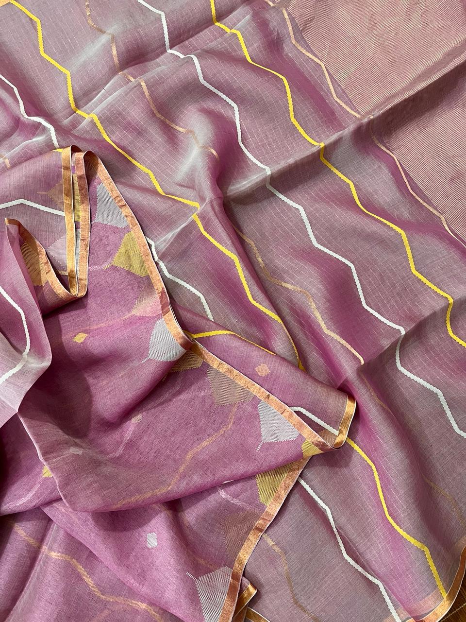 jamdani saree, jamdani, handloom, handwoven, saree, silk, dhakai, weaving, kolkatasaree, tamalboutique