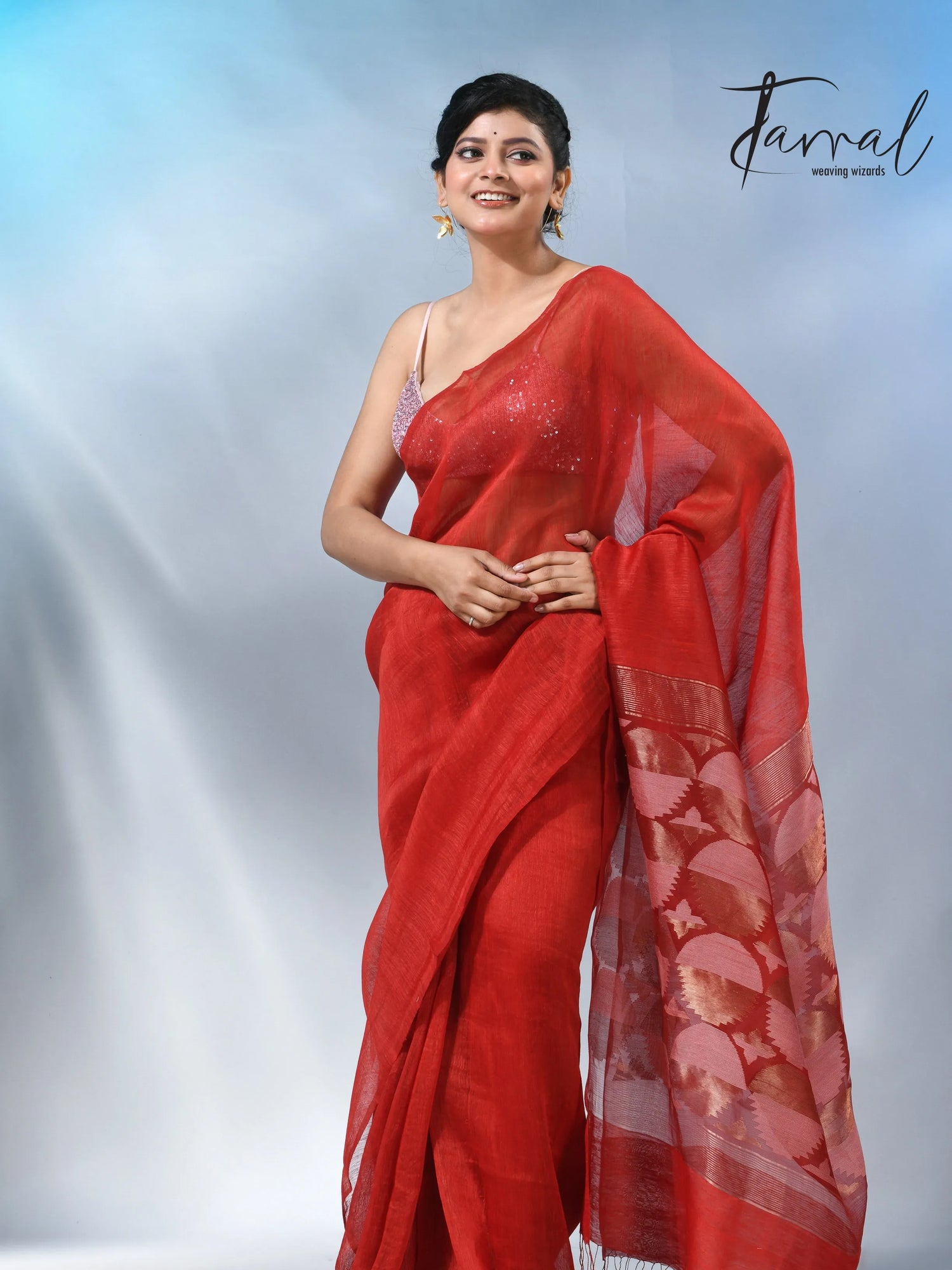 jamdani saree, jamdani, handloom, handwoven, saree, silk, dhakai, weaving, kolkatasaree, tamalboutique