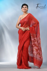 jamdani saree, jamdani, handloom, handwoven, saree, silk, dhakai, weaving, kolkatasaree, tamalboutique