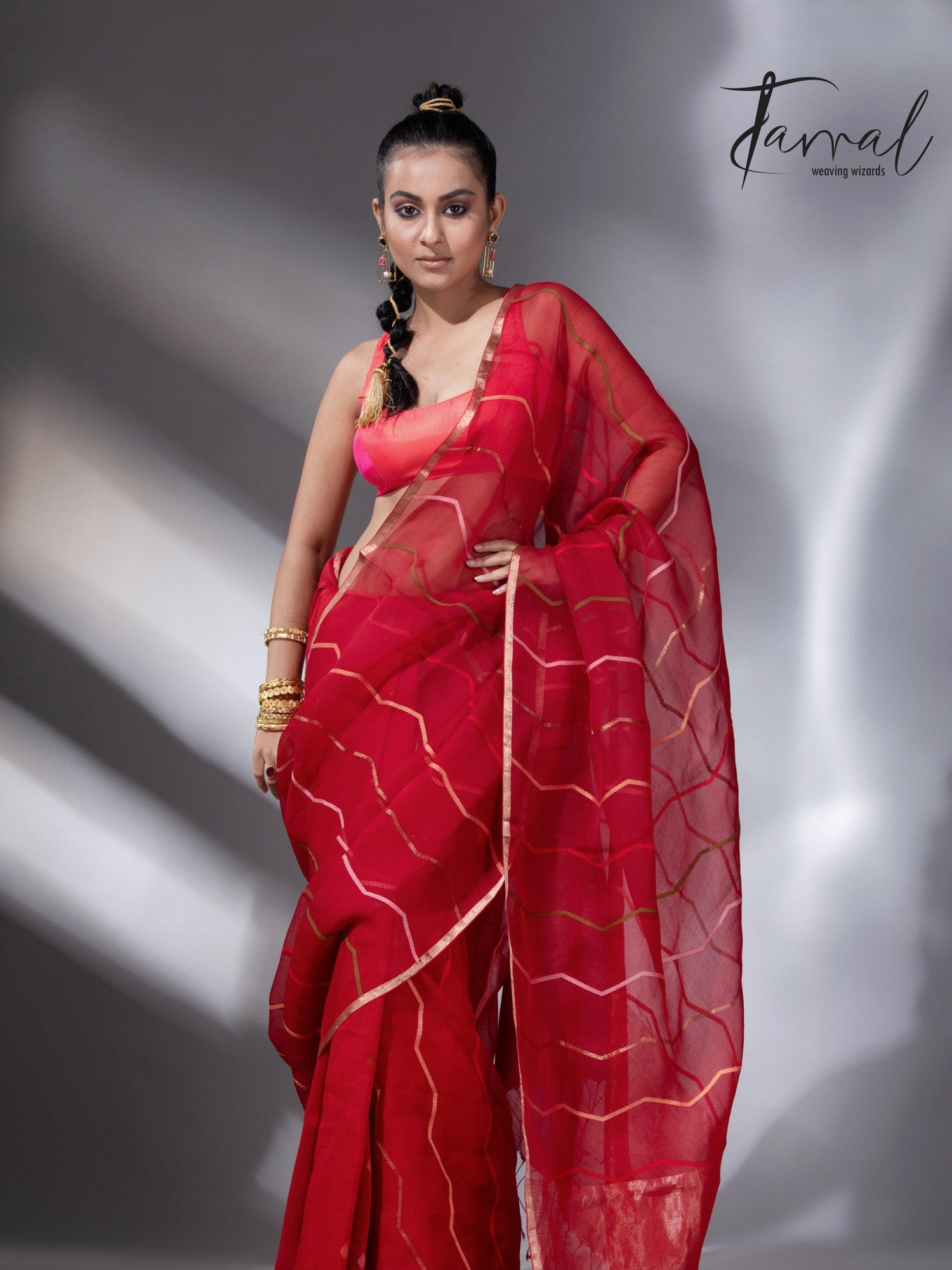 jamdani saree, jamdani, handloom, handwoven, saree, silk, dhakai, weaving, kolkatasaree, tamalboutique