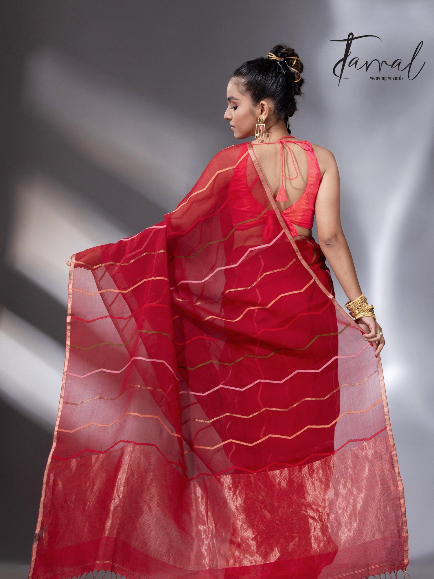 jamdani saree, jamdani, handloom, handwoven, saree, silk, dhakai, weaving, kolkatasaree, tamalboutique