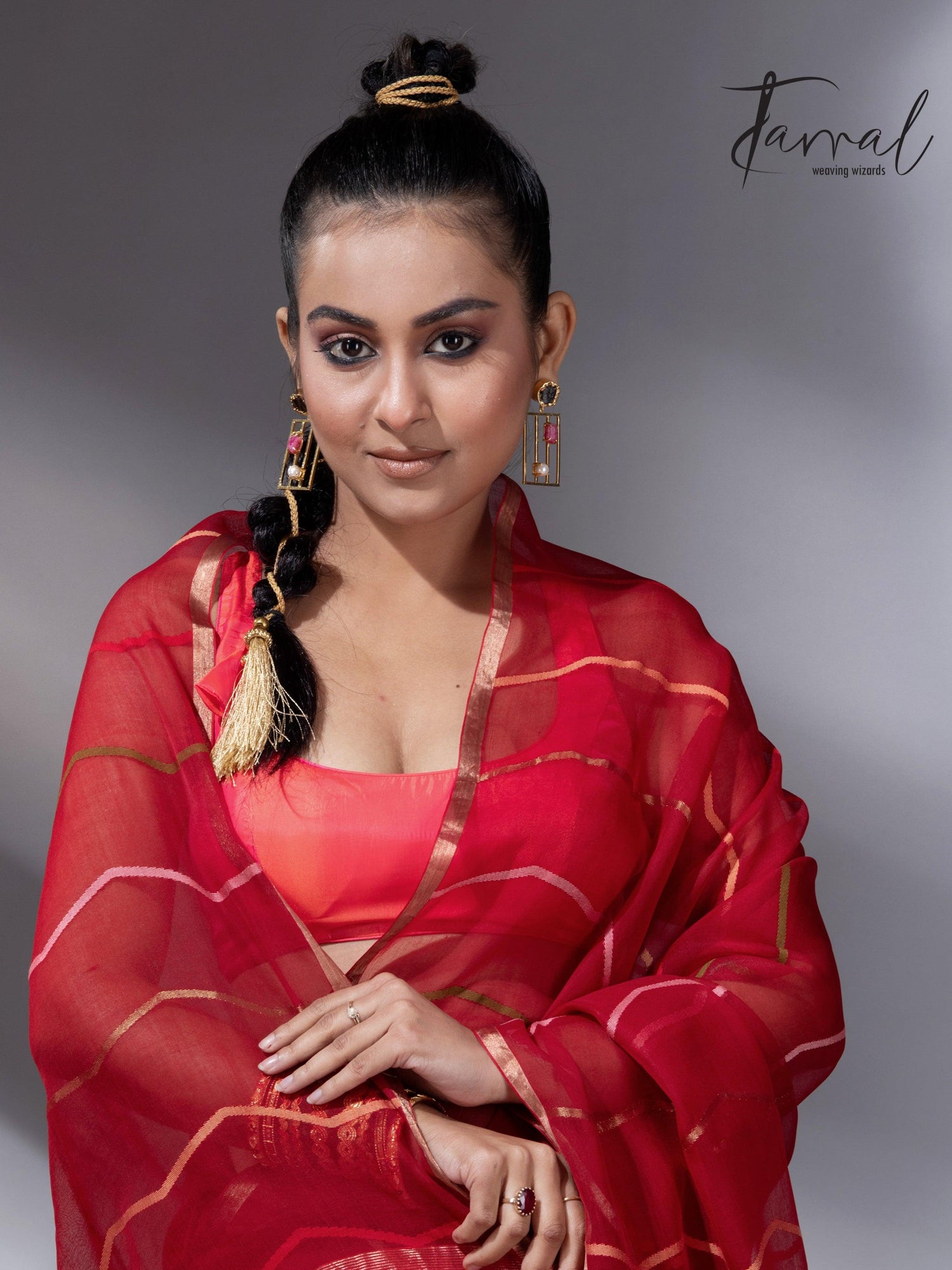 jamdani saree, jamdani, handloom, handwoven, saree, silk, dhakai, weaving, kolkatasaree, tamalboutique