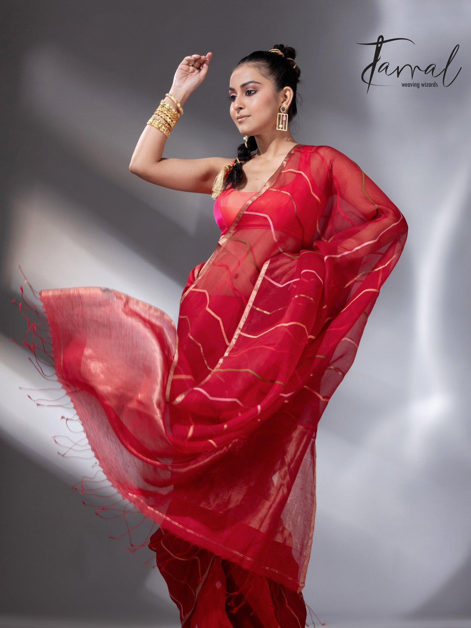 jamdani saree, jamdani, handloom, handwoven, saree, silk, dhakai, weaving, kolkatasaree, tamalboutique