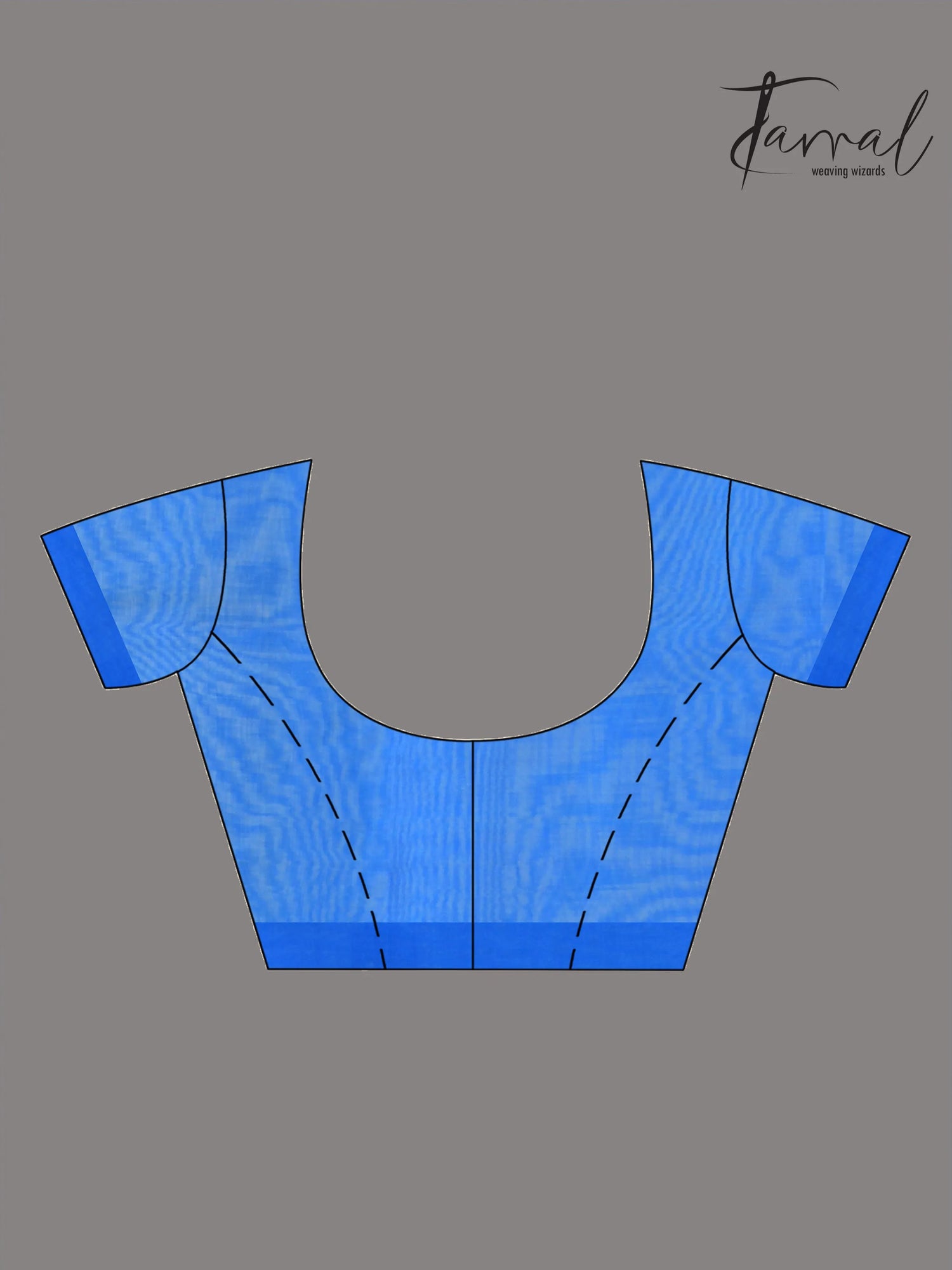 Sea blue colour in floral muslin silk handwoven jamdani saree