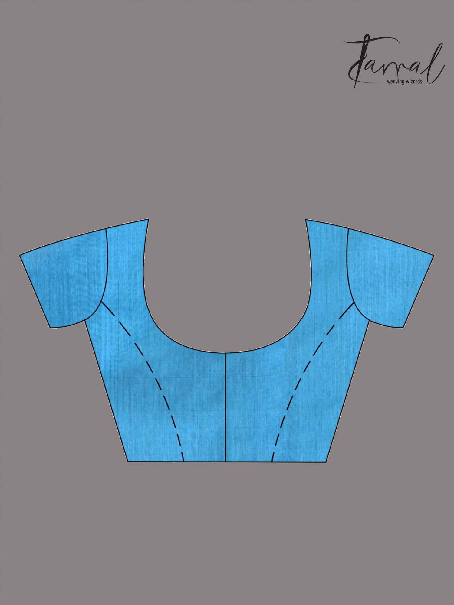 Sky blue parrot paithani muslin silk handwoven jamdani saree