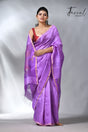 The Periwinkle matka silk handloom jamdani saree collection