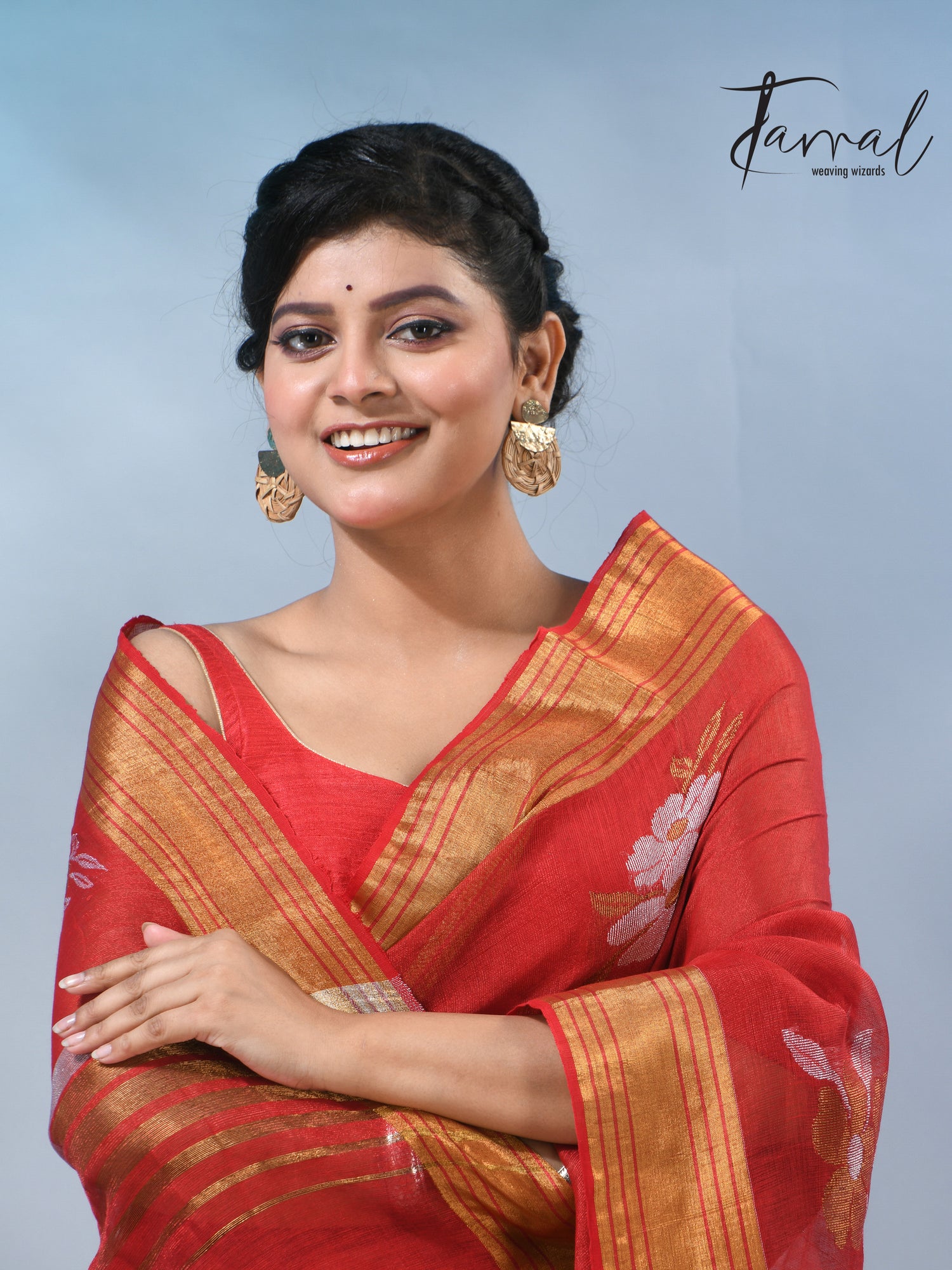 jamdani saree, jamdani, handloom, handwoven, saree, silk, dhakai, weaving, kolkatasaree, tamalboutique