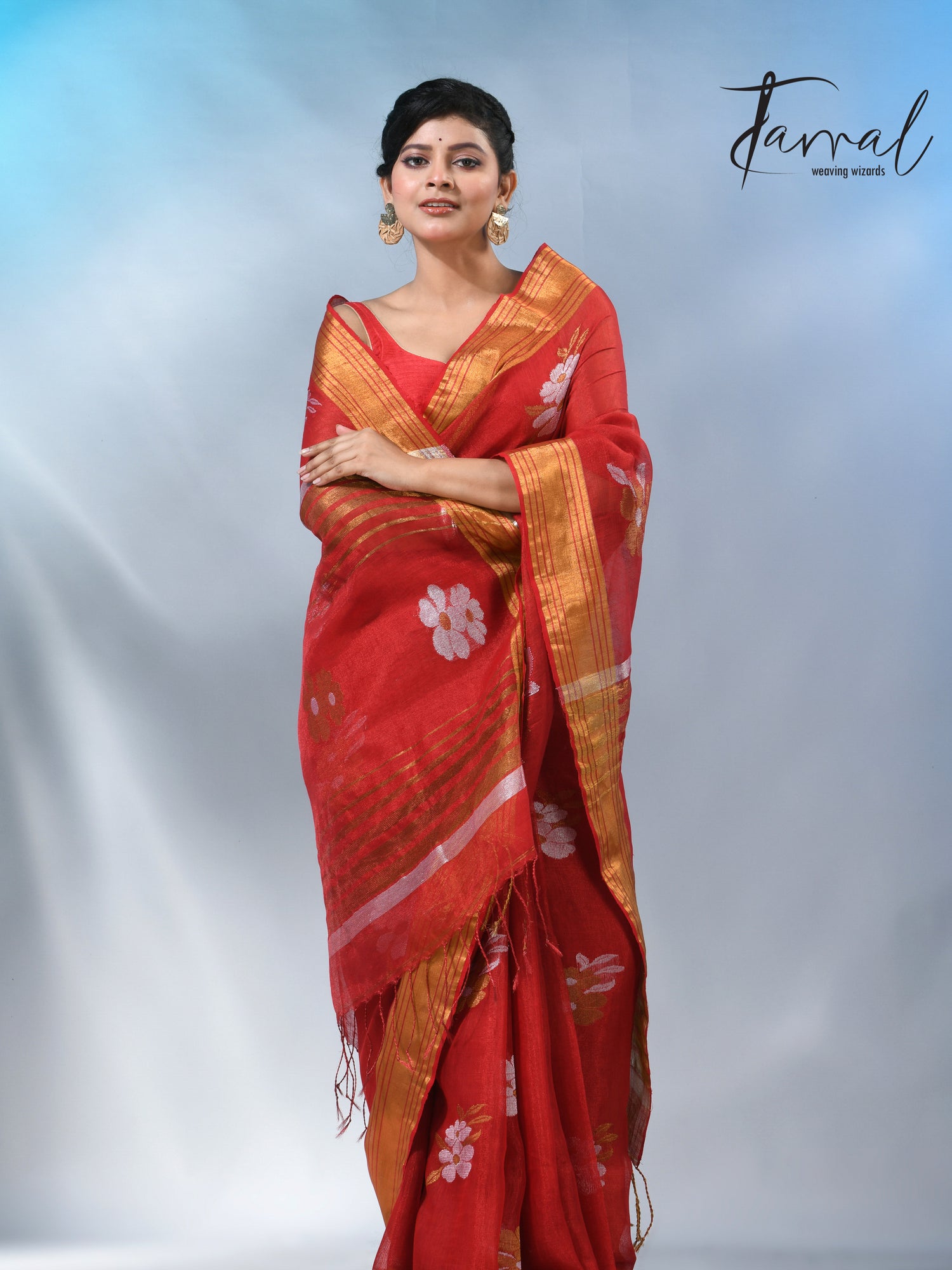 jamdani saree, jamdani, handloom, handwoven, saree, silk, dhakai, weaving, kolkatasaree, tamalboutique
