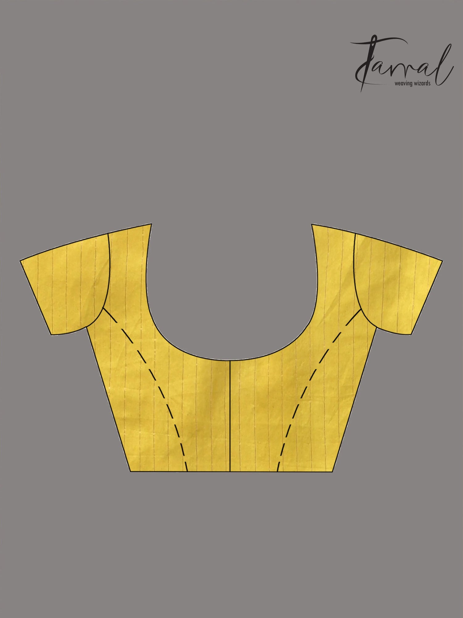 Yellow colour in box pallu silk linen handwoven jamdani saree